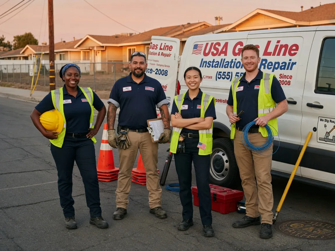 Gas Line Installation company in Mermentau, LA